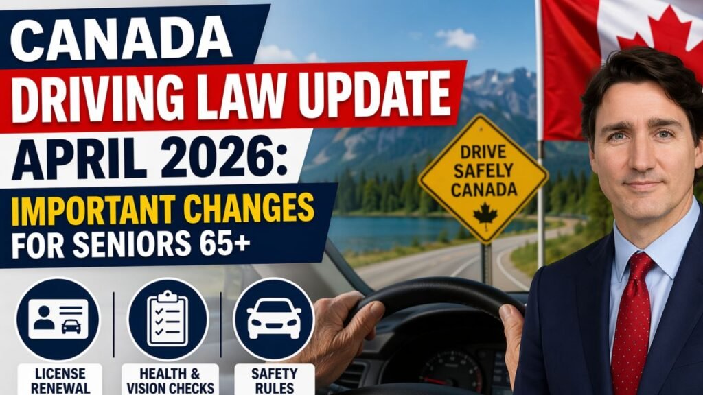 Canada Driving Law Update April 2026: Important Changes for Seniors 65+