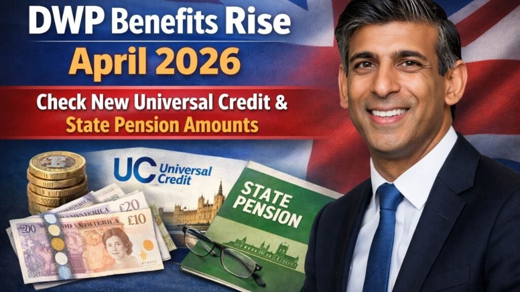 DWP Benefits Rise April 2026: Check New Universal Credit and State Pension Amounts