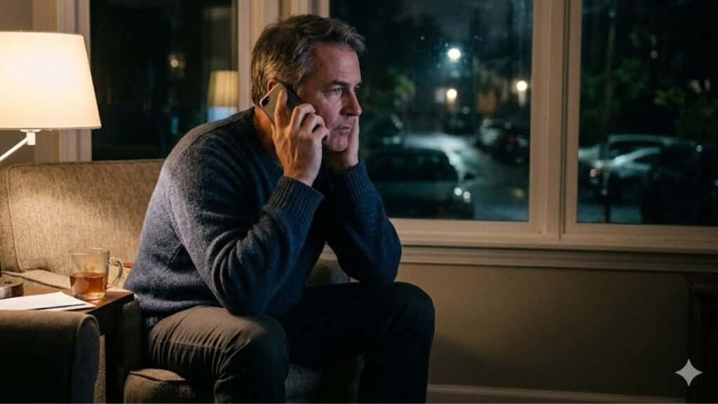 Last year my son called me from the hospital parking lot at midnight just to talk