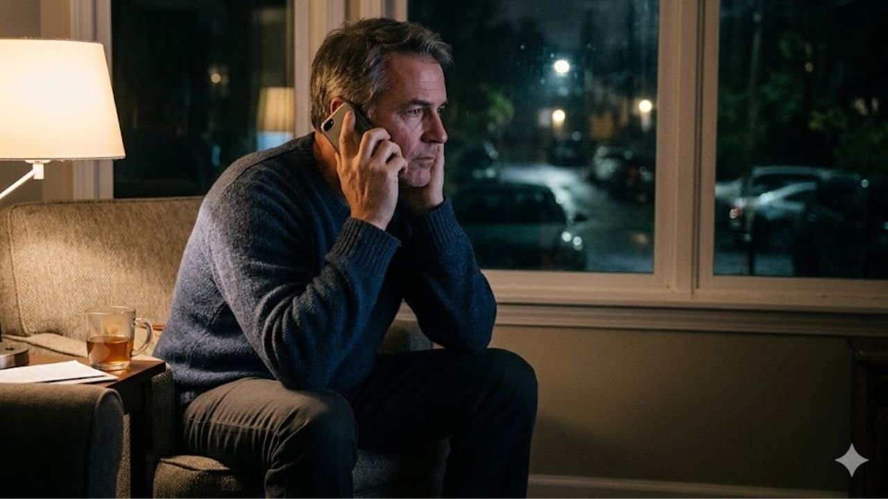 Last year my son called me from the hospital parking lot at midnight just to talk