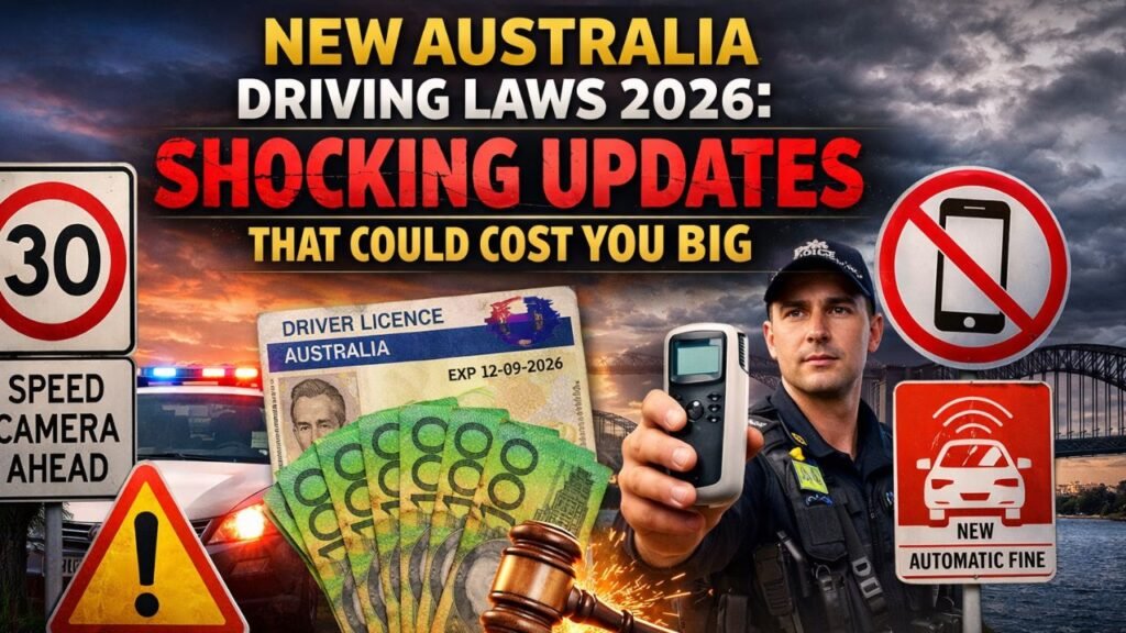New Australia Driving Laws 2026: Shocking Updates That Could Cost You Big