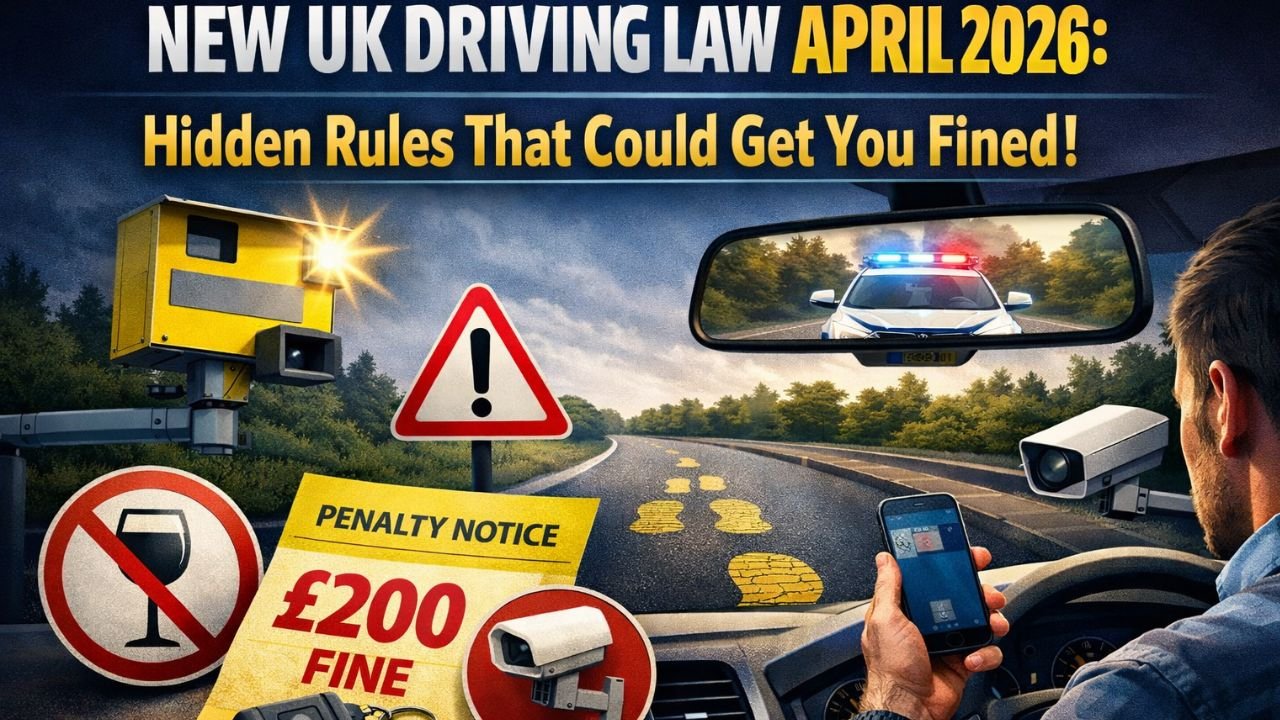 New UK Driving Law April 2026: Hidden Rules That Could Get You Fined