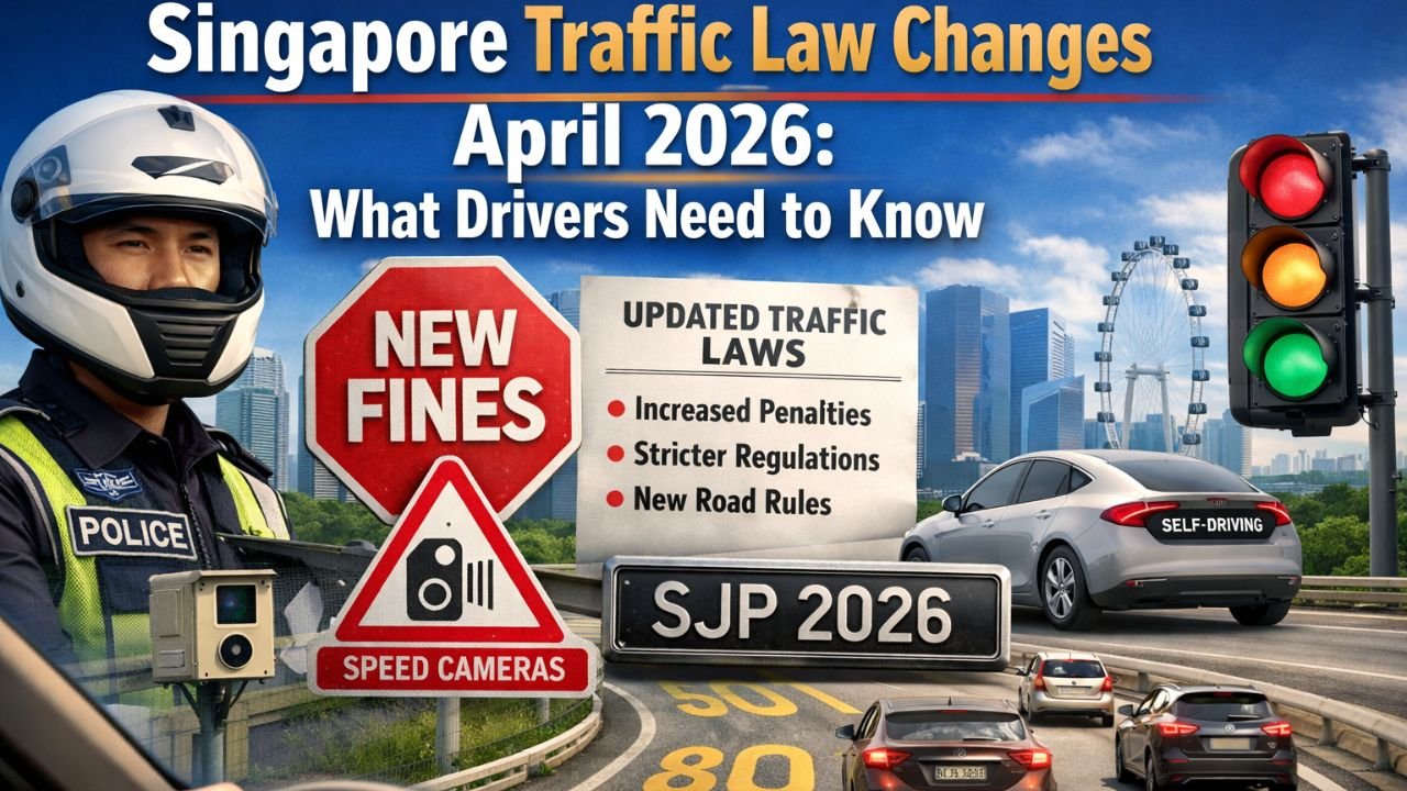 Singapore Traffic Law Changes April 2026: What Drivers Need to Know