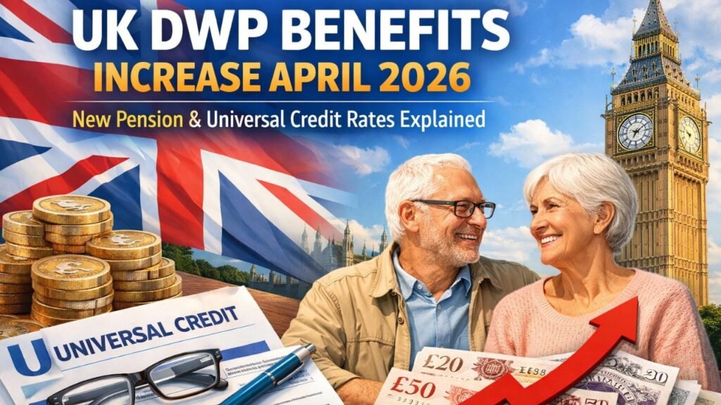 UK DWP Benefits Increase April 2026: New Pension and Universal Credit Rates Explained