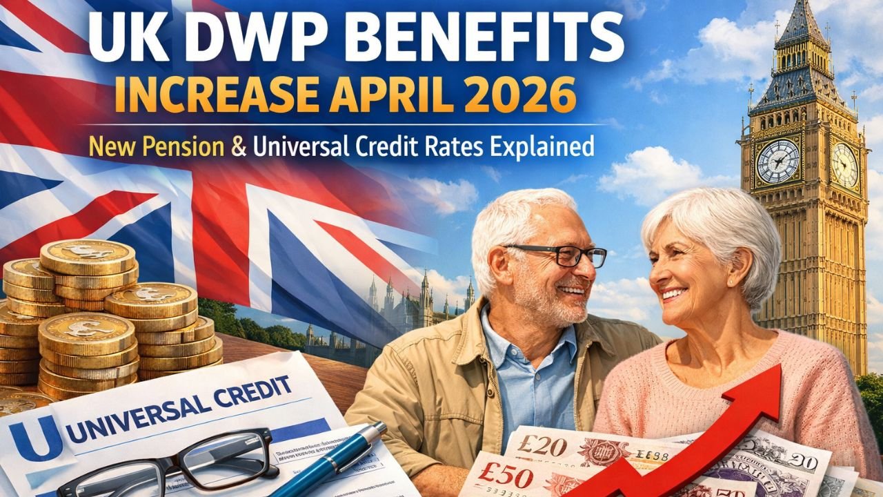 UK DWP Benefits Increase April 2026: New Pension and Universal Credit Rates Explained